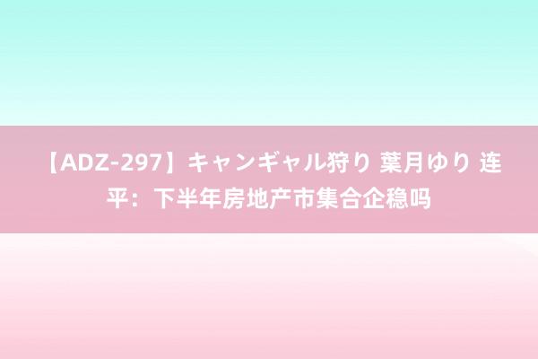 【ADZ-297】キャンギャル狩り 葉月ゆり 连平：下半年房地产市集合企稳吗