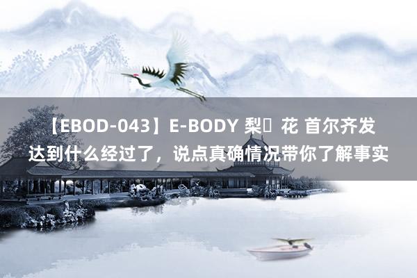 【EBOD-043】E-BODY 梨々花 首尔齐发达到什么经过了，说点真确情况带你了解事实